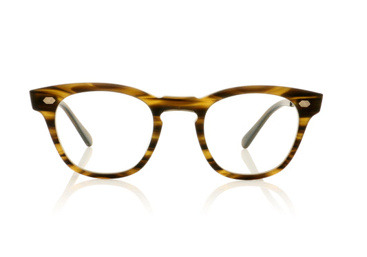 Mr. Leight Hanalei MDRFTWD-AT Matte Driftwood-Antique Gold Glasses - Front