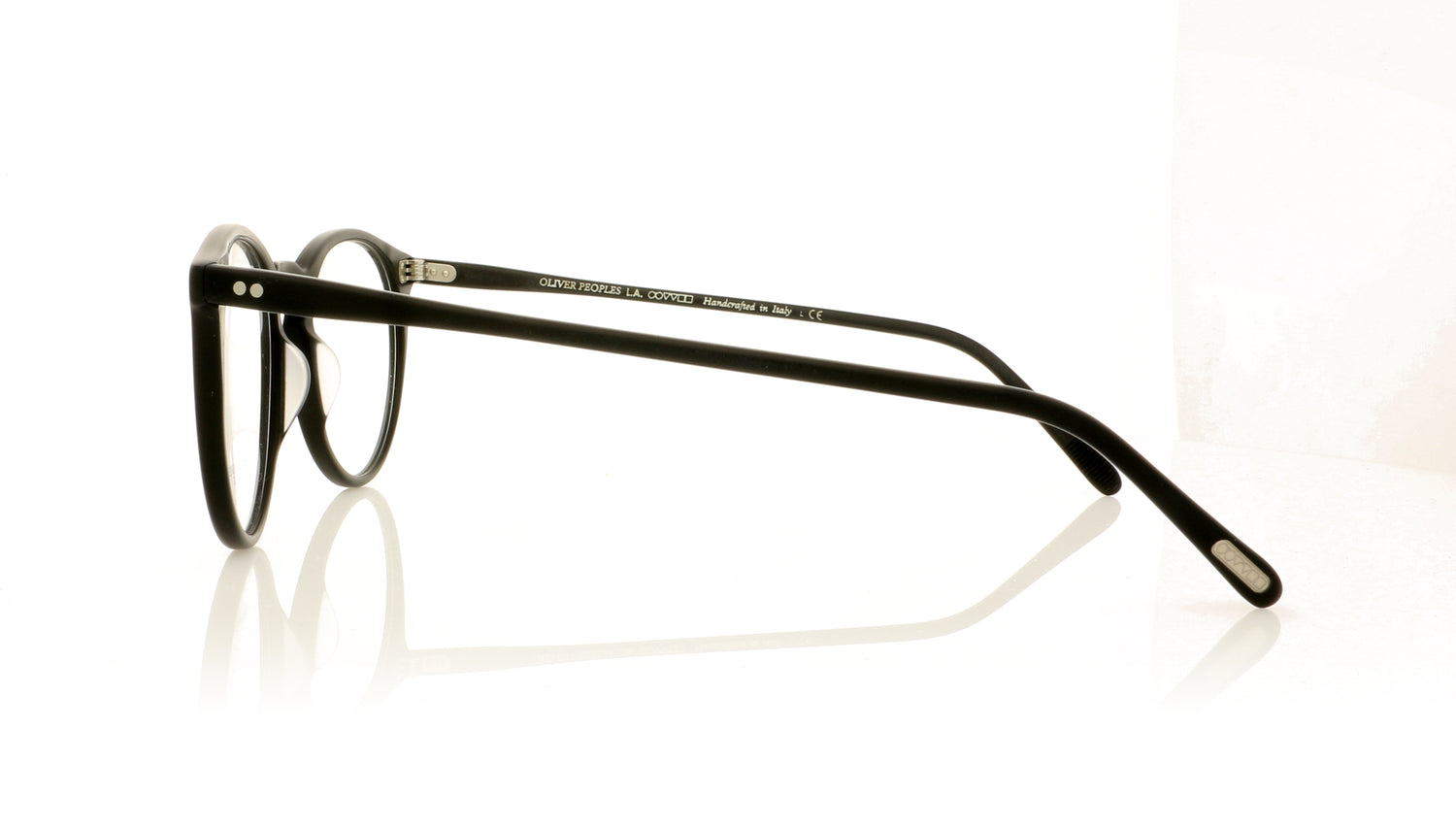 Oliver Peoples O'malley OV5183 1465 Matte Black Glasses - Side