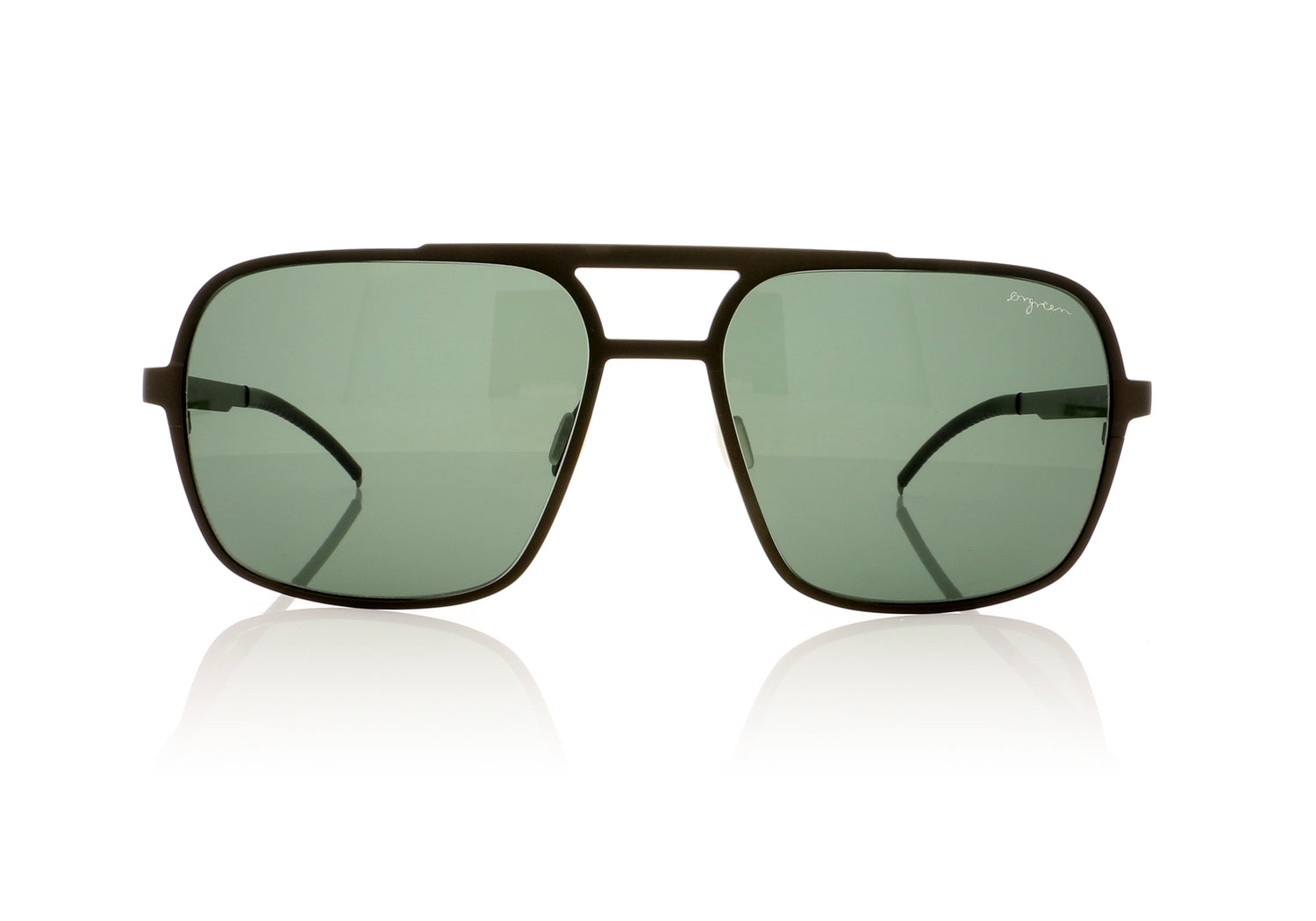 Ørgreen Clint 560 Sandblasted olive brown Sunglasses - Front