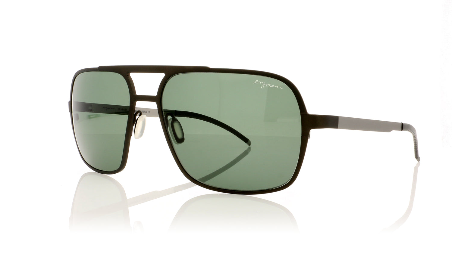 Ørgreen Clint 560 Sandblasted olive brown Sunglasses - Angle