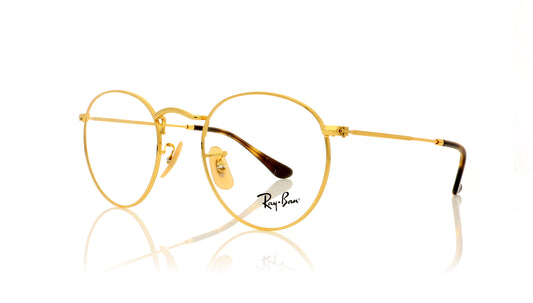 Ray-Ban RB3447V 2500 Gold Glasses - Angle