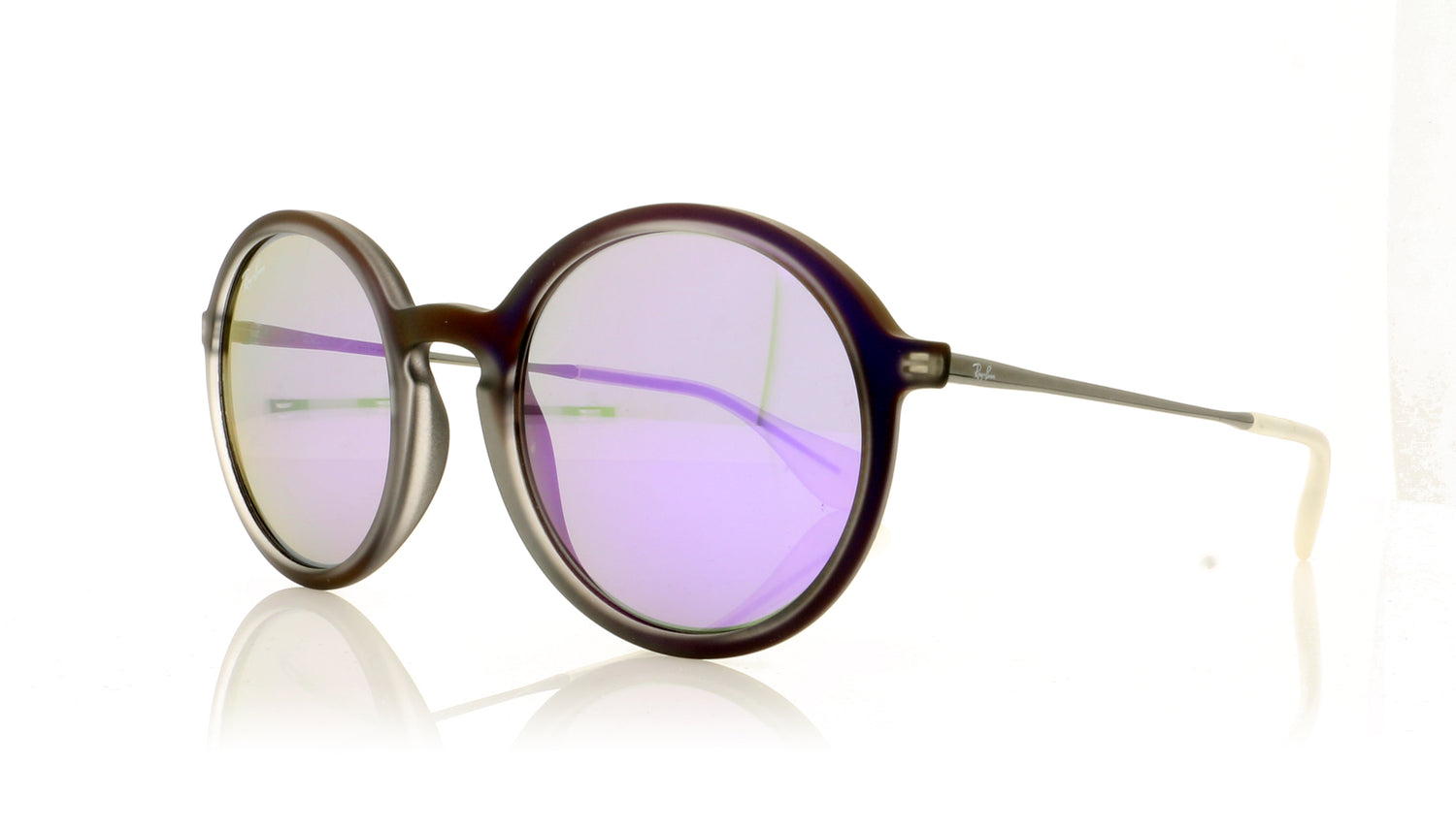 Ray-Ban RB 4222 6168/4V Purple Sunglasses - Angle