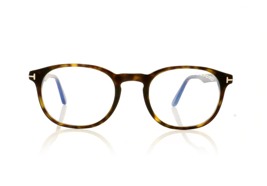 Tom Ford FT5680-B/V TF5680 52 Havana Glasses - Front