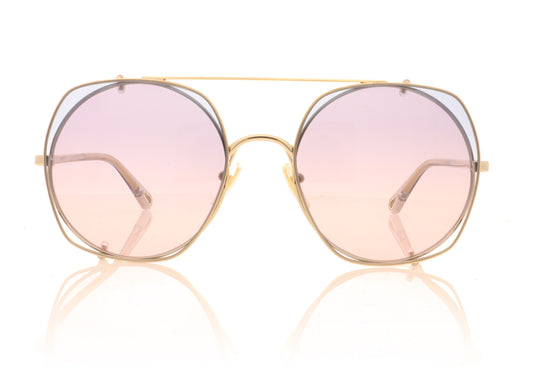 Chloé CH0042S 2 Gold Sunglasses - Front