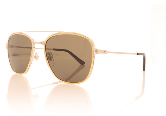 Cartier CT0326S 001 Silver Sunglasses - Angle