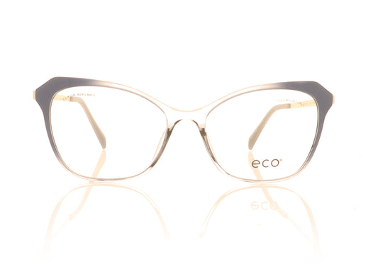 Eco Loa PURS Purple Crystal Glasses - Front