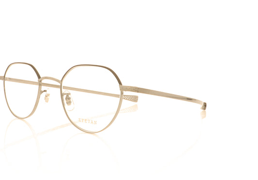 Eyevan 7285 Marshall P-C Gunmetal Glasses - Angle
