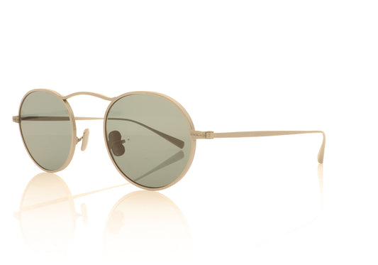 Eyevan 7285 Safari-E P-BK Silver Sunglasses - Angle