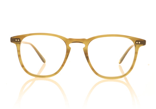 Garrett Leight Brooks OT Olive Tortoise Glasses - Front