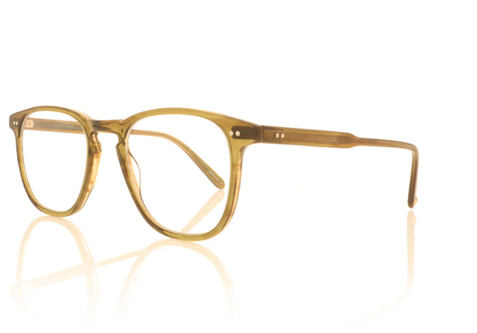 Garrett Leight Brooks OT Olive Tortoise Glasses - Angle
