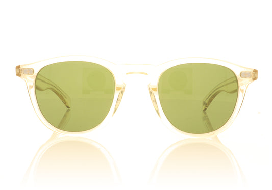 Garrett Leight Hampton X Pure Green Pure Glass Sunglasses - Front