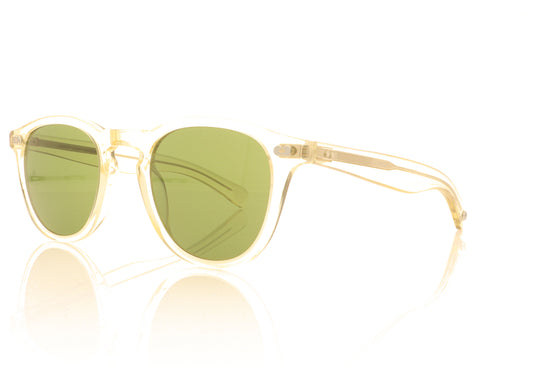 Garrett Leight Hampton X Pure Green Pure Glass Sunglasses - Angle