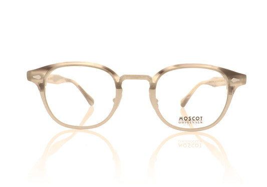 Moscot Lemtosh-Mac GreyTort/MattSilver GreyTort Glasses - Front