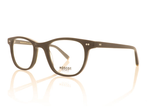 Moscot Noah Black Black Glasses - Angle