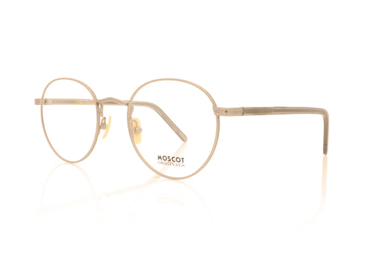 Moscot Zis Matte Pewter Matte Pewter Glasses - Angle