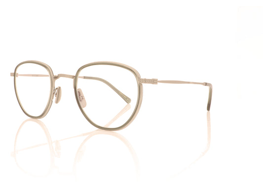 Mr. Leight Roku C GRYS-MPLT Grey Sage Glasses - Angle
