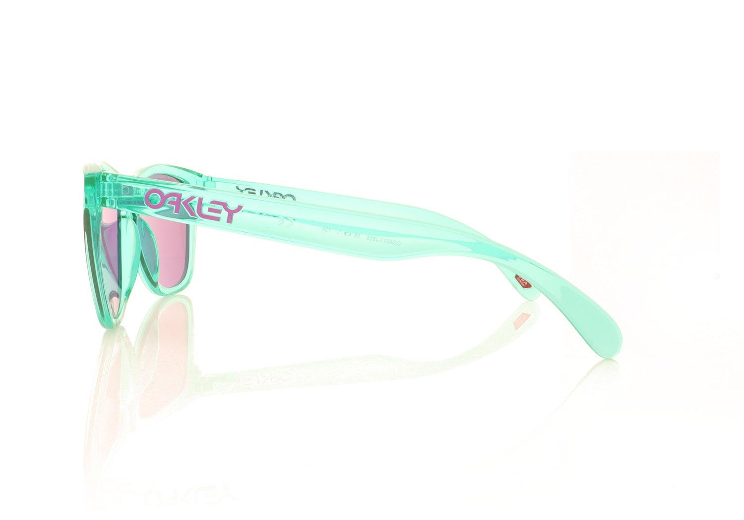 Oakley Frogskins J8 Translucent Celeste Sunglasses – The Eye Place