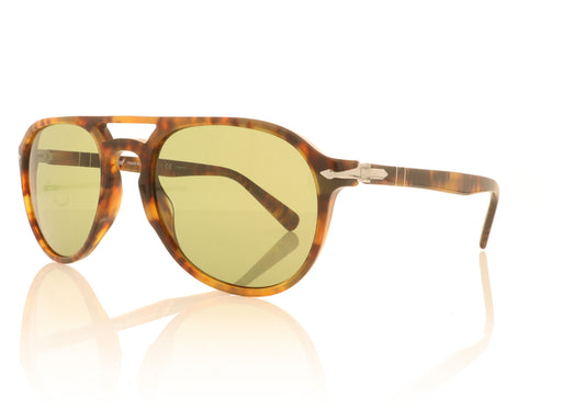 Persol 0PO3235S 108/4E Havana Sunglasses - Angle
