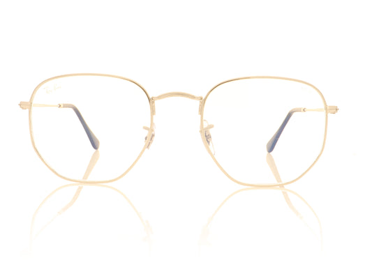 Ray-Ban 0RB3548 003 Gold Sunglasses - Front