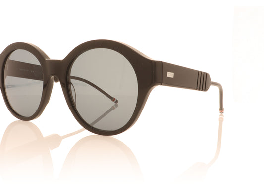 Thom Browne TB-717 01 Black Sunglasses - Angle