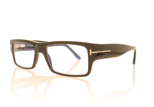 Tom Ford TF5835-B 001 Black Glasses - Angle