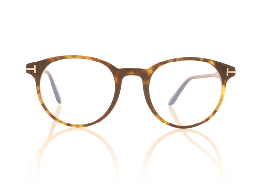 Tom Ford FT5695-B/V TF5695 52 Havana Glasses - Front